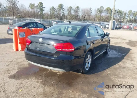 2013 Volkswagen Passat 2.5L Se from USA, damaged, VIN 1VWBP7A34DC077963